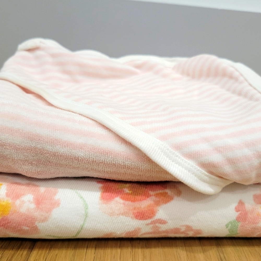 Burts bees baby towels